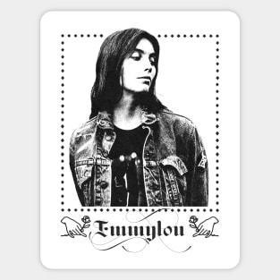 Emmylou Harris / Outlaw Country Retro Fan Design Sticker